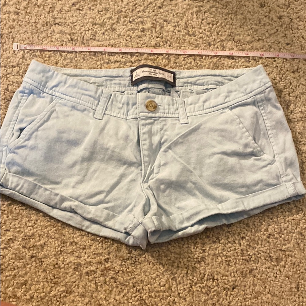Women's Light Blue Shorts